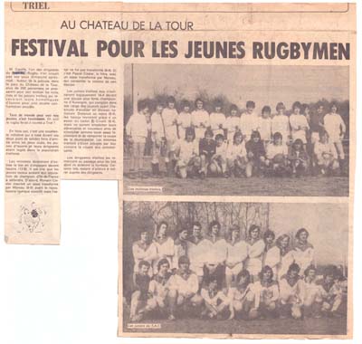RUGBY TRIEL N