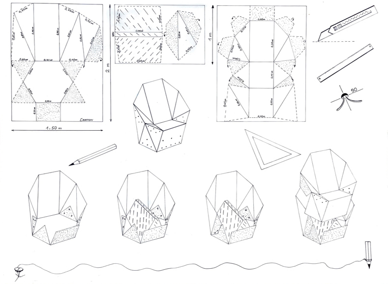 Fauteuil en carton 
